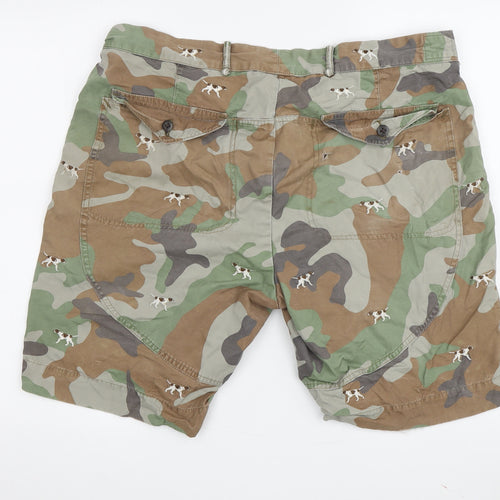 Polo Ralph Lauren Men's Green Cargo Shorts, Size 38, Camouflage