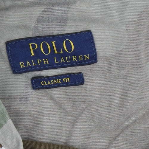 Polo Ralph Lauren Men's Green Cargo Shorts, Size 38, Camouflage