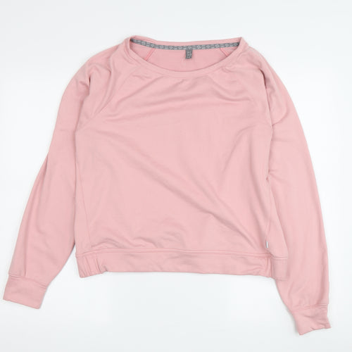 Puma Women's Pink Casual Pullover Top Size 10