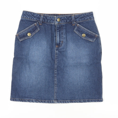 Banana Republic Women's Blue Denim Pencil Skirt Size 2