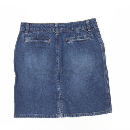 Banana Republic Women's Blue Denim Pencil Skirt Size 2