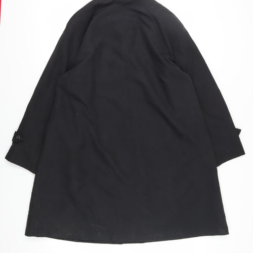 Alexon Women's Black Long Overcoat Size 8