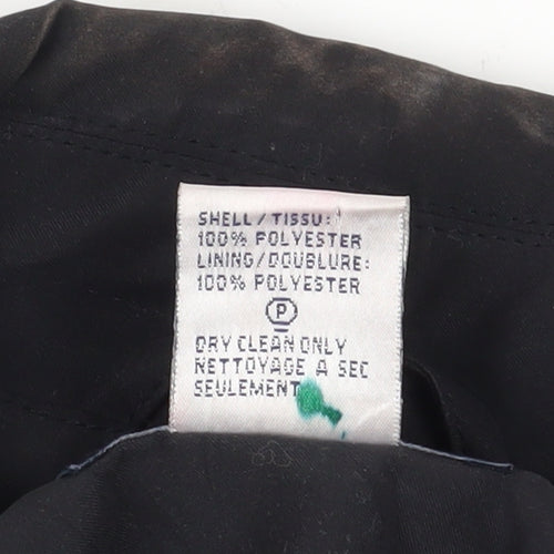 Alexon Women's Black Long Overcoat Size 8