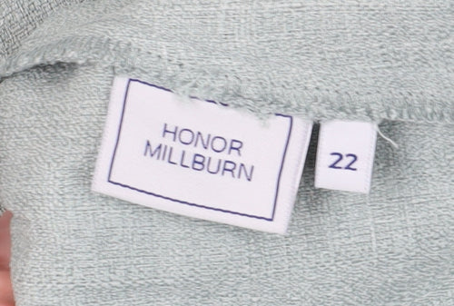 Honor Millburn Women's Grey Dress Trousers Size 22