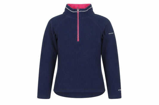 Front view of Trespass Women's Blue Pullover Sweatshirt, size S