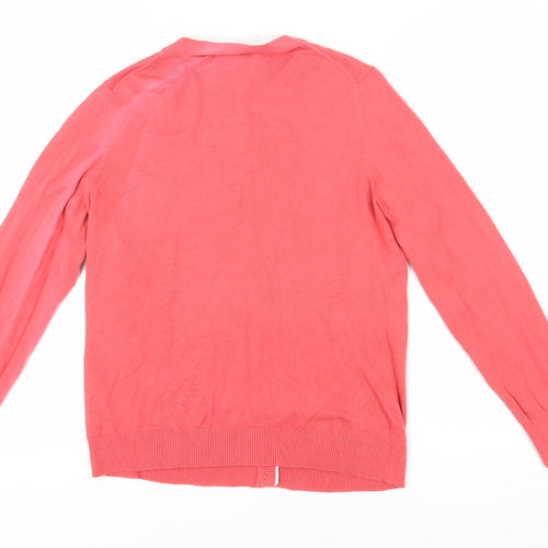 Banana Republic Women's Pink Cardigan L V-Neck