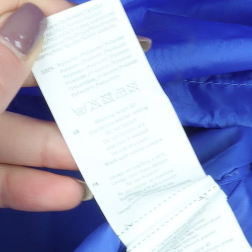 Gelert Women's Blue Rain Coat Waterproof Jacket Size 8
