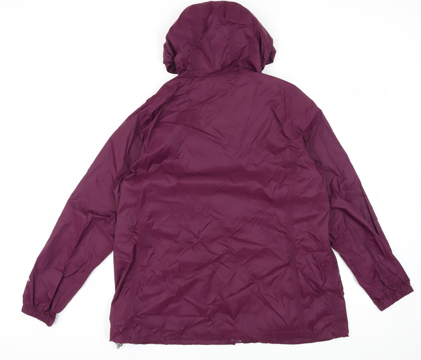 Peter Storm Women's Purple Rain Coat, Size 18, Hooded