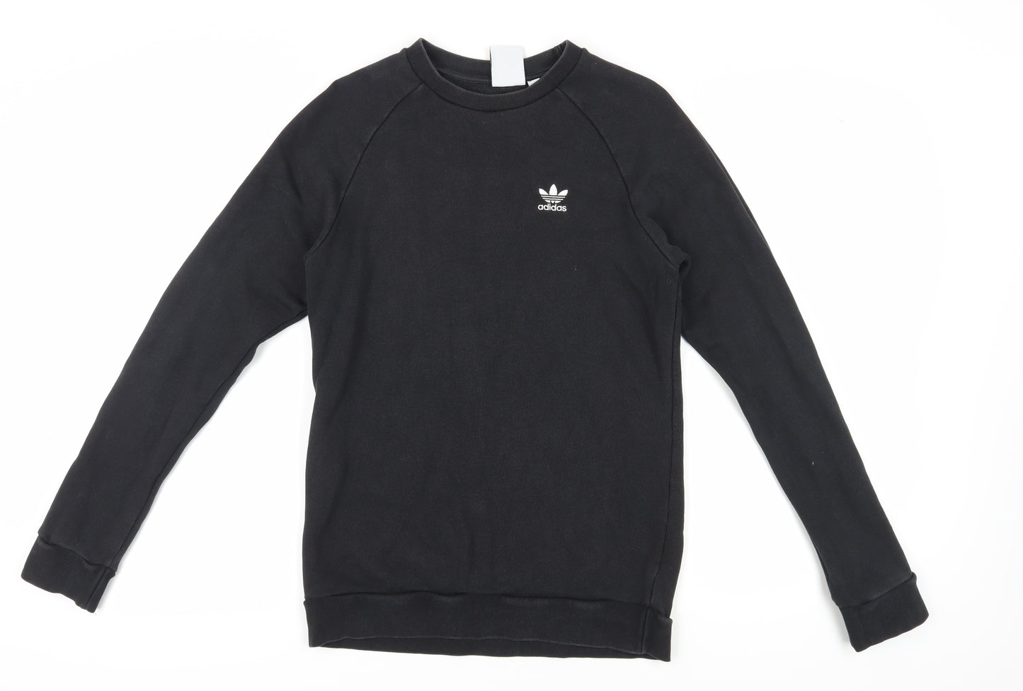 Adidas Unisex Black Pullover Sweatshirt XS