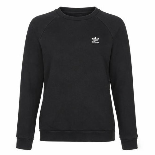 Adidas Unisex Black Pullover Sweatshirt XS