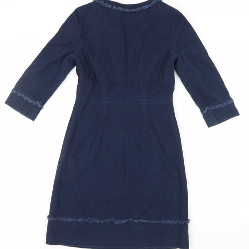 Boden Women's Blue Shift Dress Size 6, Knee Length