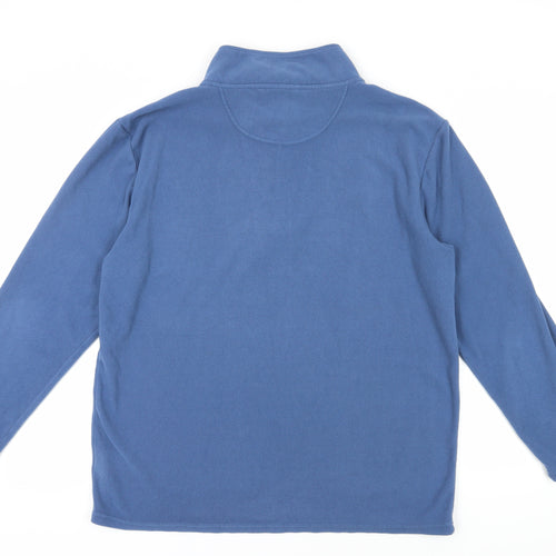 Peter Storm Men’s Blue Fleece 1/4 Zip Sweatshirt - L