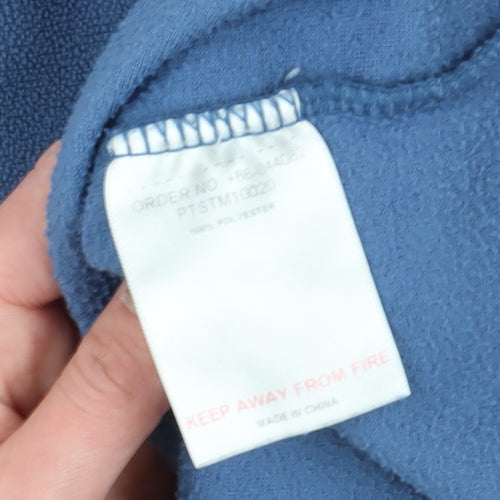 Peter Storm Men’s Blue Fleece 1/4 Zip Sweatshirt - L
