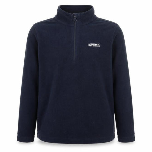 Regatta Boys Blue Fleece 1/4 Zip Sweatshirt 11-12 Years
