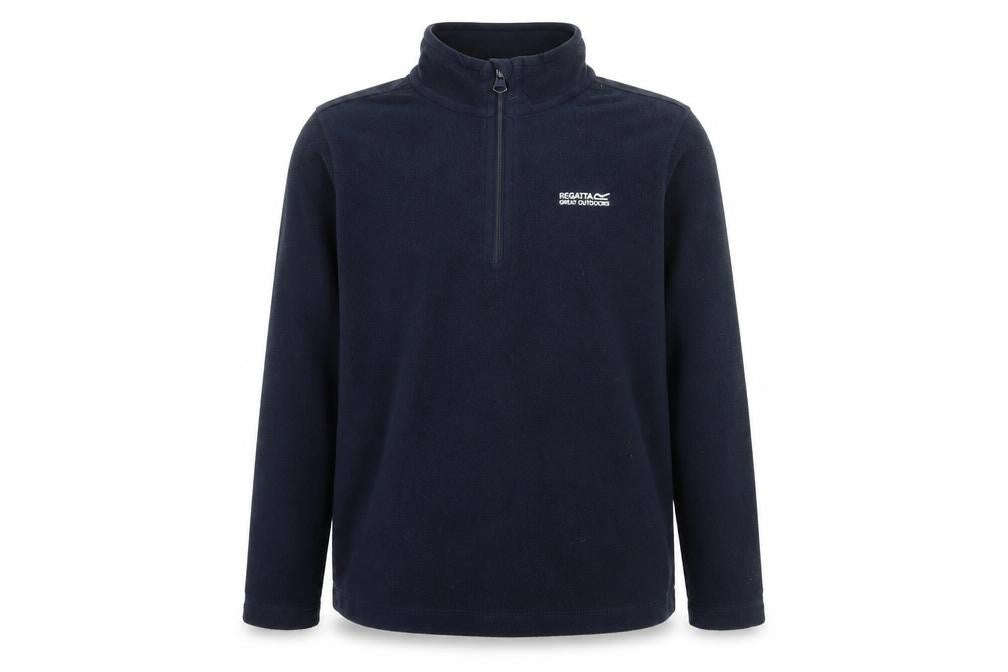 Regatta Boys Blue Fleece 1/4 Zip Sweatshirt 11-12 Years