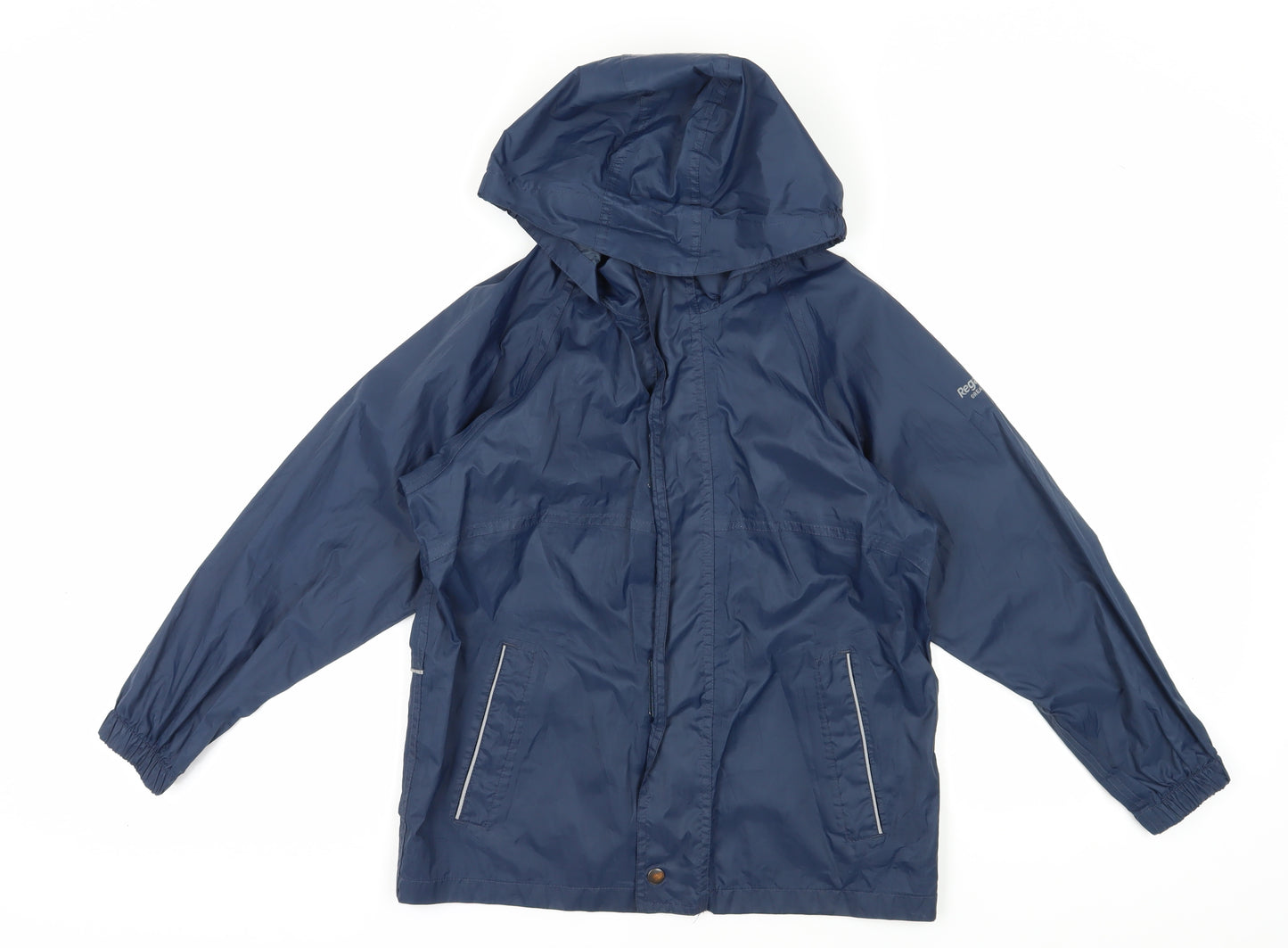 Regatta Boys Blue Waterproof Rain Jacket Size 12