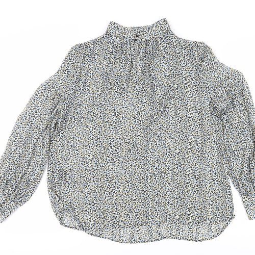 H&M Women's Multicoloured Floral Blouse M