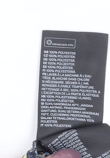 H&M Women's Multicoloured Floral Blouse M