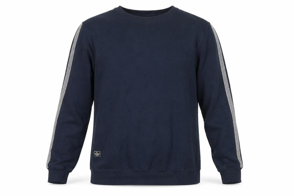 Threadbare Men's Blue Pullover Sweatshirt XL