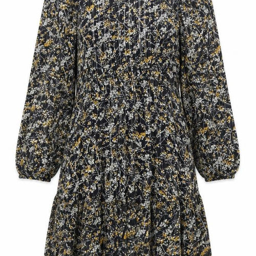 Zara Women's Multicoloured Floral A-Line Dress XS