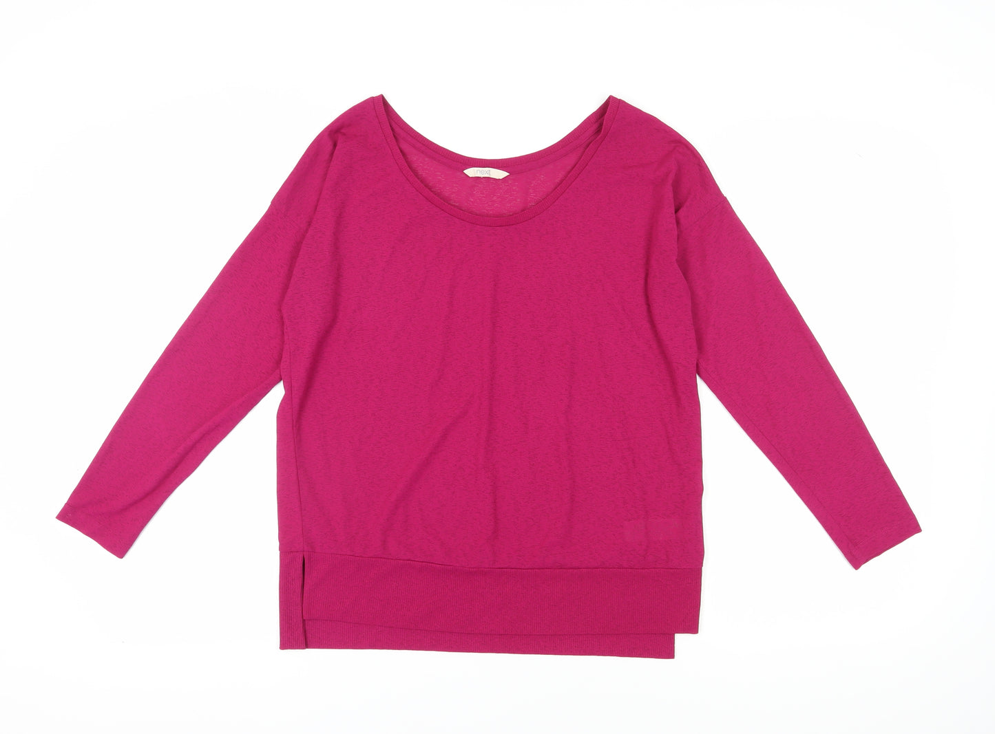 Next Women's Pink Long Sleeve T-Shirt Size 12