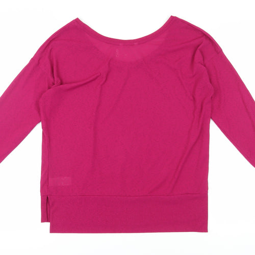Next Women's Pink Long Sleeve T-Shirt Size 12