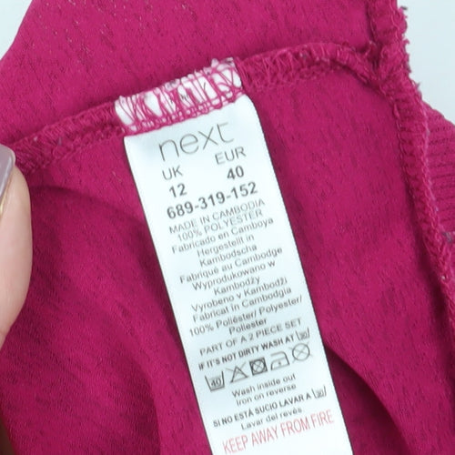 Next Women's Pink Long Sleeve T-Shirt Size 12