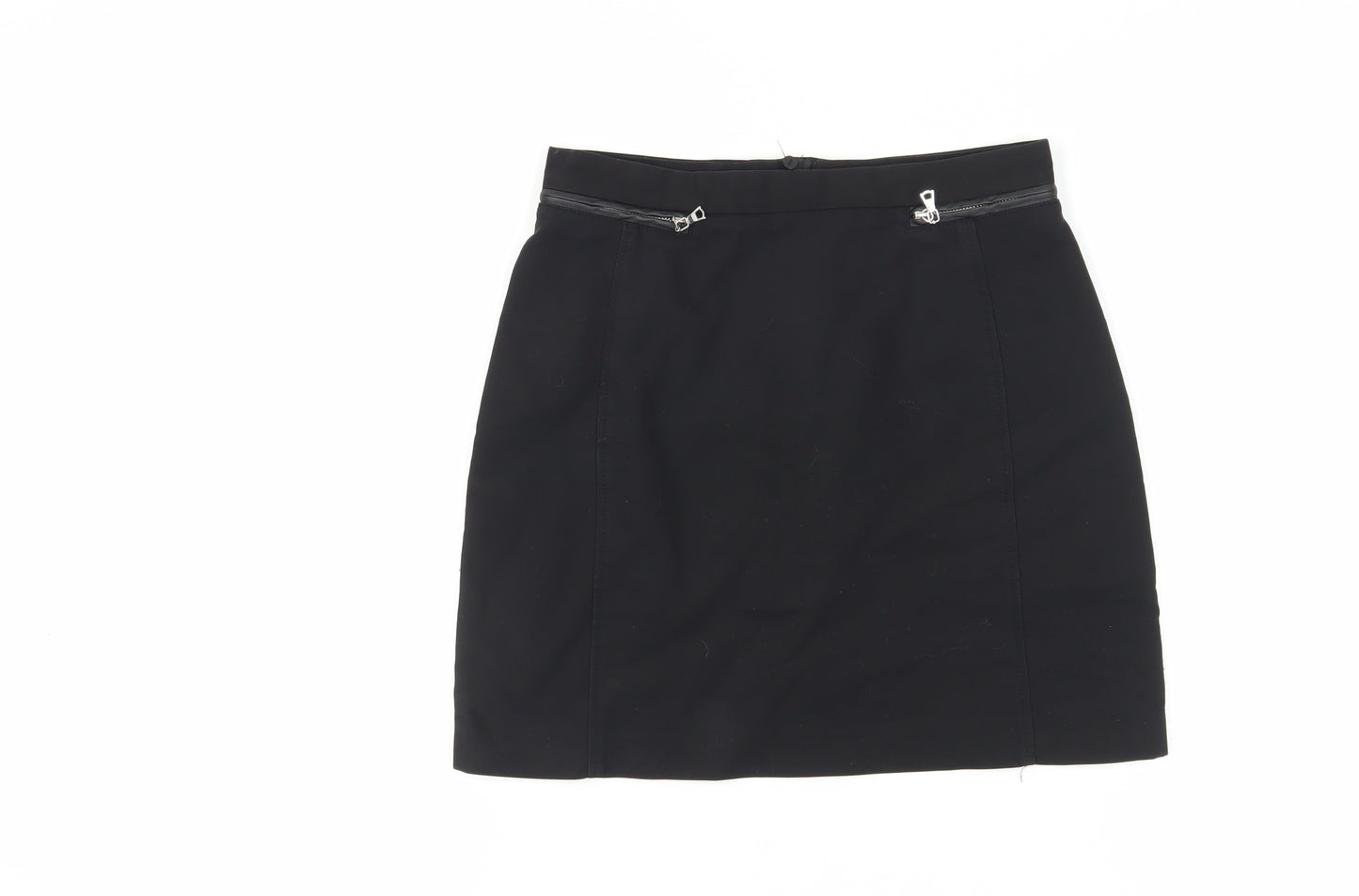 H&M Women's Black Short Pencil Skirt, Size 8