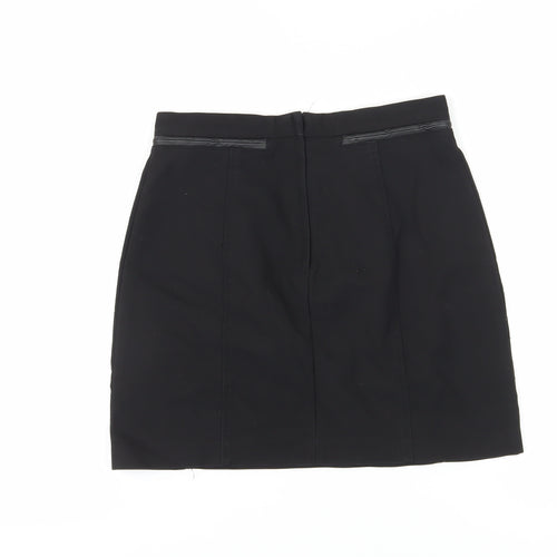 H&M Women's Black Short Pencil Skirt, Size 8