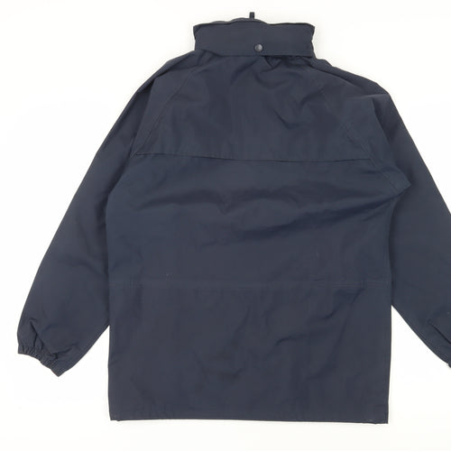 Peter Storm Boys Blue Waterproof Rain Coat Size 13 Years