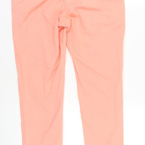 Next Women's Pink Chino Trousers Size 12