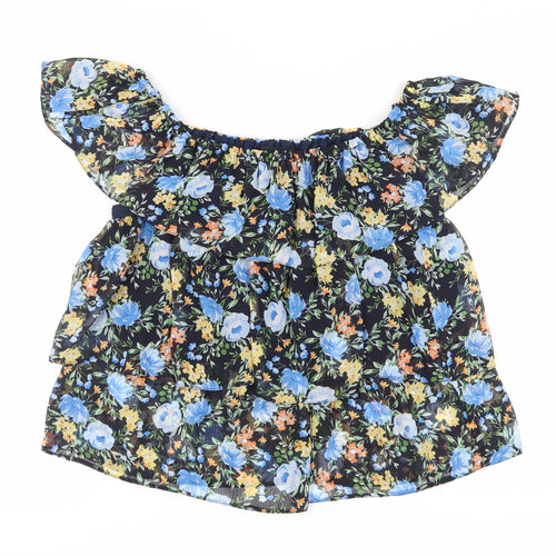 Dorothy Perkins Women's Multicoloured Floral Blouse UK 12