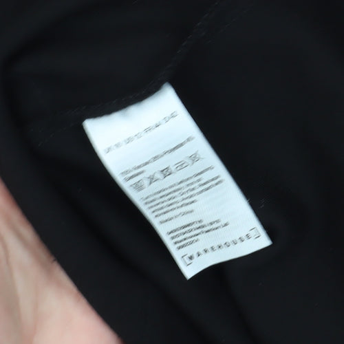 Warehouse Women's Black Shift Dress Size 16