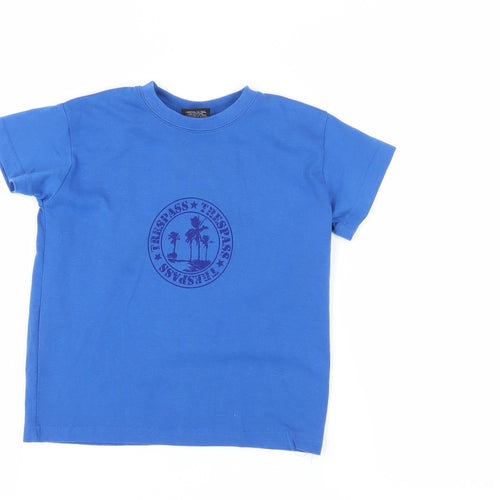Trespass Boys Blue Graphic T-Shirt - 3-4 Years