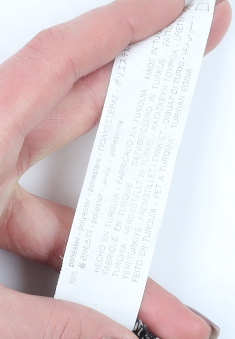 Zara Women's XS Multicoloured Animal Print Blouse