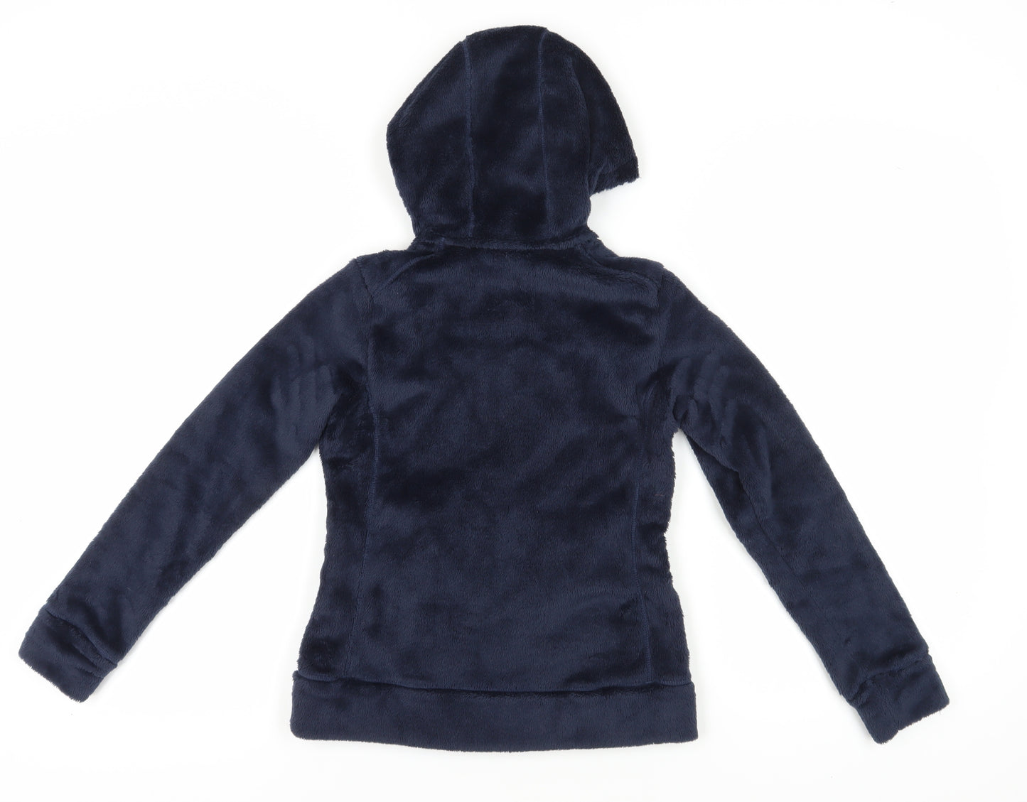Decathlon Girls Blue Hooded Fleece Jacket 11 Years