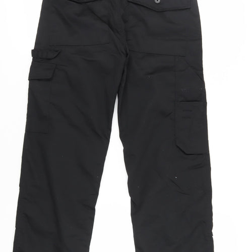 Portwest Men's Black Cargo Trousers Size 30