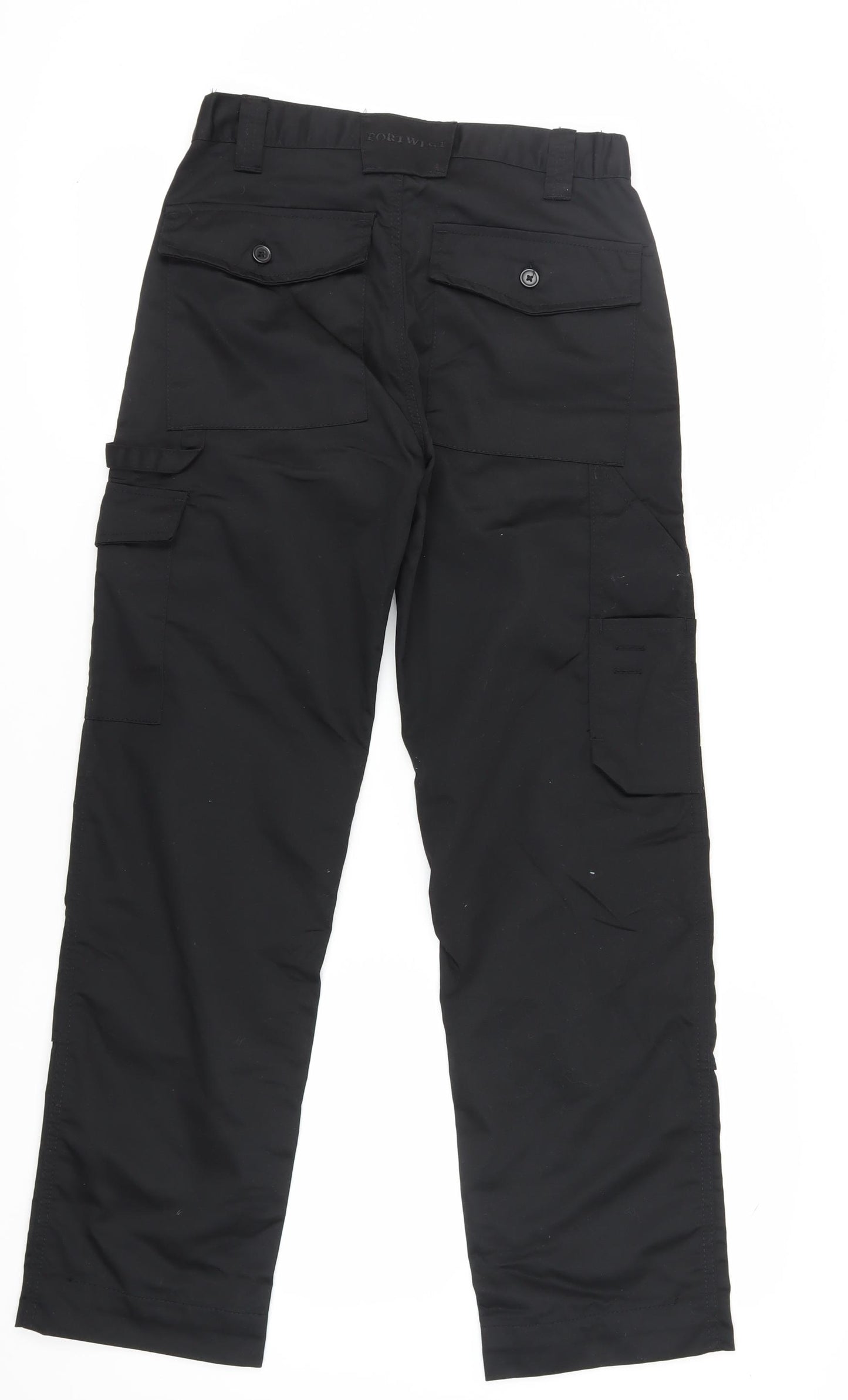 Portwest Men's Black Cargo Trousers Size 30