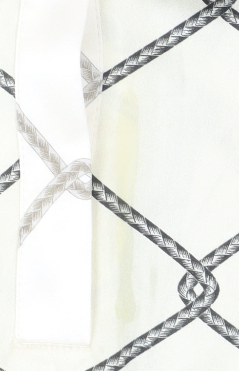 Herzen's Angelegenheit Women's Multicoloured Silk Tunic, Size 6