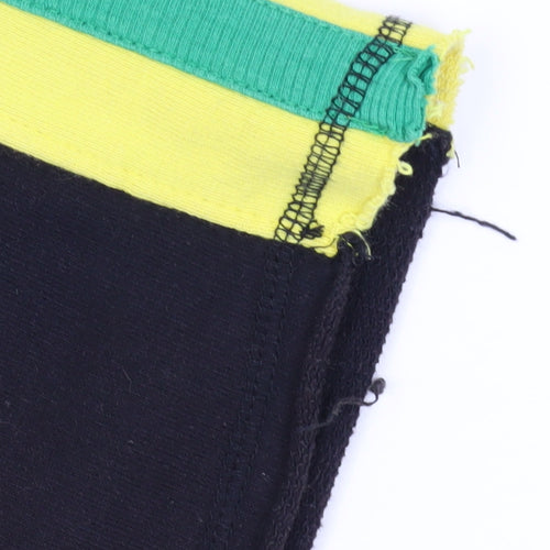 BE London Black Sweat Shorts - Medium, Drawstring, Casual