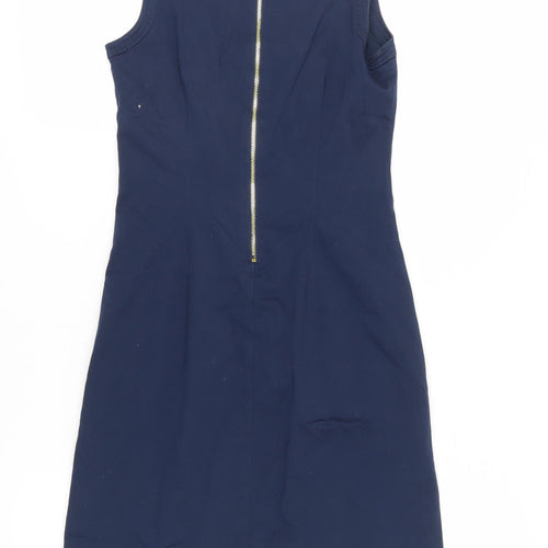 Joules Women's Blue Floral Sheath Dress Size 6