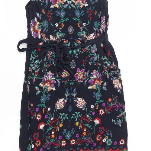 Monsoon Women’s Floral Shift Dress, Multicoloured, Size 12
