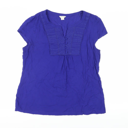 Monsoon Women's Blue Tunic Blouse Size 14