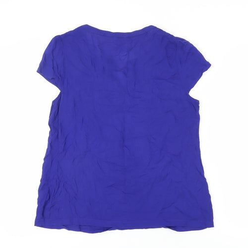 Monsoon Women's Blue Tunic Blouse Size 14