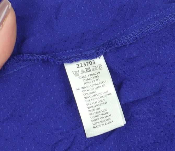 Monsoon Women's Blue Tunic Blouse Size 14