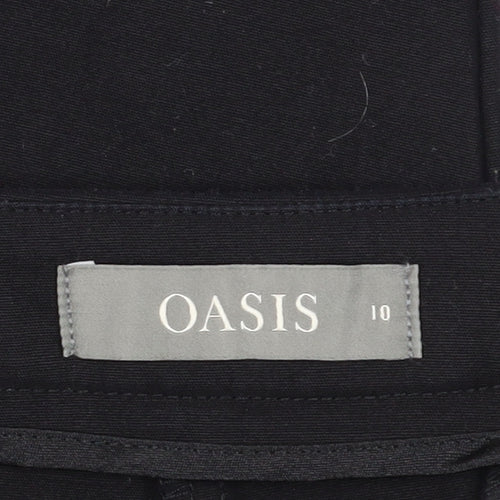 Oasis Women's Black Slim Fit Dress Pants Size 10