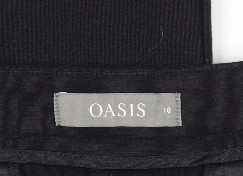 Oasis Women's Black Slim Fit Dress Pants Size 10