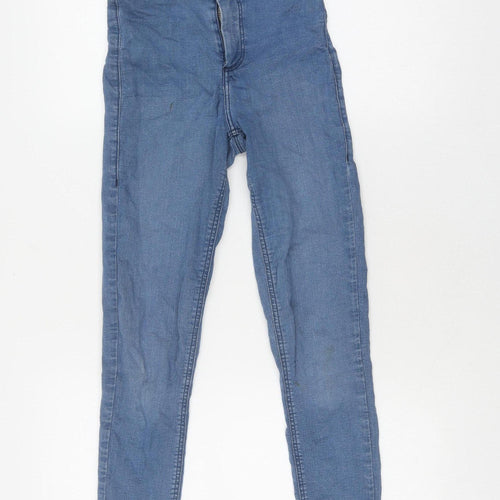 Topshop Women's Blue Skinny Jeans Size 8