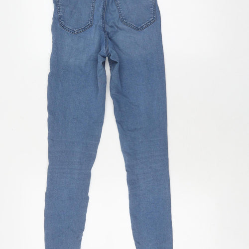 Topshop Women's Blue Skinny Jeans Size 8