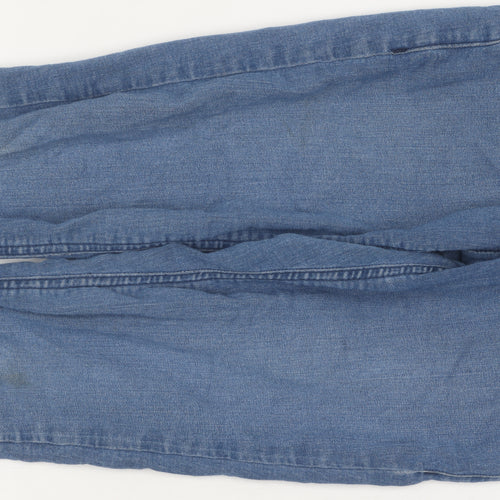 Topshop Women's Blue Skinny Jeans Size 8